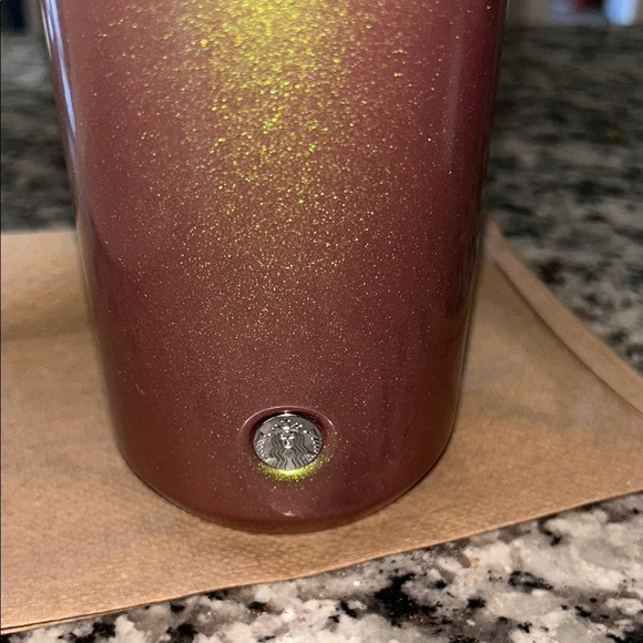 Starbucks 2022 holiday Glittery Water Bottle - Picture 2 of 5